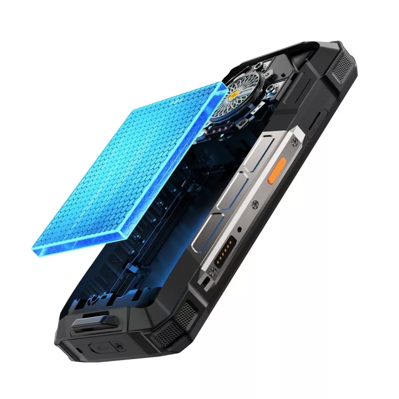 Järeä älypuhelin UleFone Armor 33 5G 6,3 tuuman näyttö – 12 GB RAM, 512 GB tallennustila, musta