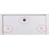 Extralink rack-asennuskaappi 4U 600x600 harmaa seinäasennettava