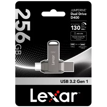 USB-muistitikku Lexar 256 GB USB Type-C LJDD400256G-BNQNG
