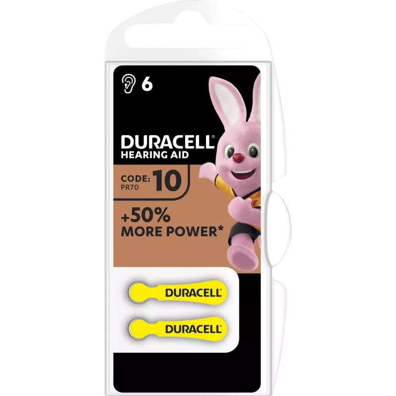 Kertakäyttöparisto Duracell DA10