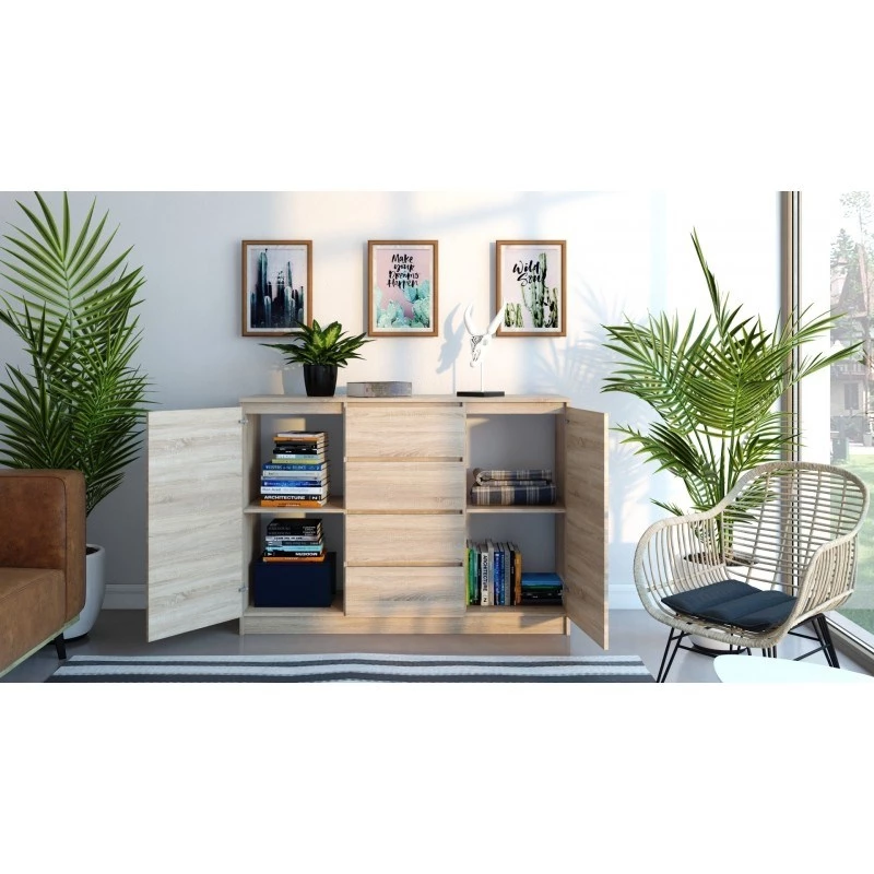 Topeshop 2D4S SONOMA lipasto