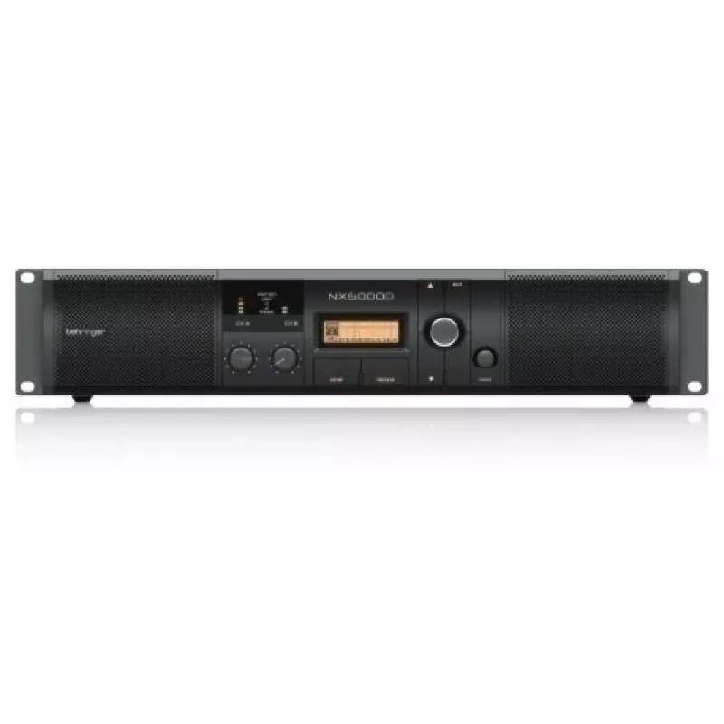 Behringer NX6000D audiovahvistin 2.0 kanavaa koti musta