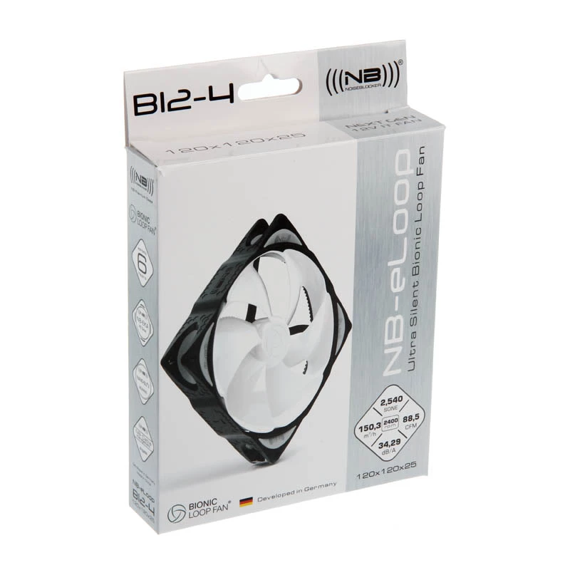 Tuuletin Noiseblocker eLoop B12-4