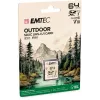 Emtec 64GB UHS-I SDHC V30/V10 Outdoor flash-muisti