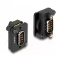 DeLOCK D-Type-moduuli VGA uros-uros musta 31 mm x 25 mm x 16 mm