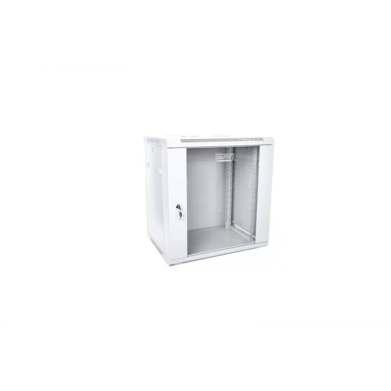 Digitus DN-W19 12U/450 verkkokaappi seinäasennus-teline harmaa