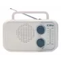 Radio Eltra DANA valkoinen – kannettava analoginen radio, kompakti pöytämalli