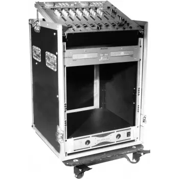 Flightcase Roadinger 30110001 vaneri musta 29,9 kg