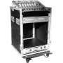 Flightcase Roadinger 30110001 vaneri musta 29,9 kg