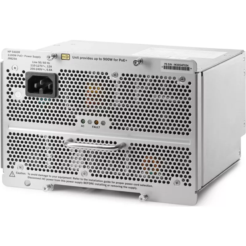 Hewlett Packard Enterprise HP 5400R 1100W POE+ ZL2 virtalähde