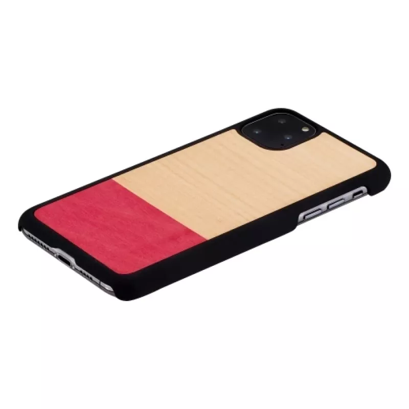 Älypuhelinkotelo man and wood iPhone 11 Pro Maxille — musta suojakotelo