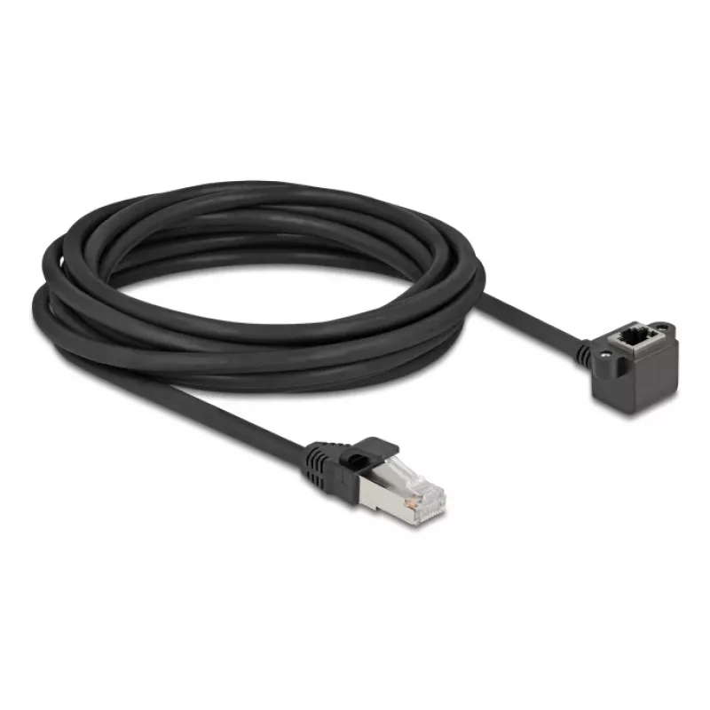 Verkkokaapeli DeLOCK 81159 RJ-45 Cat6 5 m musta