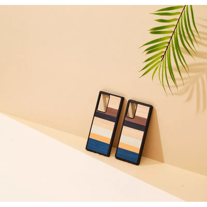 Man and Wood -suojakotelo Samsung Galaxy Note 20 Ultra – musta