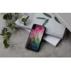 iKins älypuhelinkotelo iPhone XR — vesikukkakuvio, musta