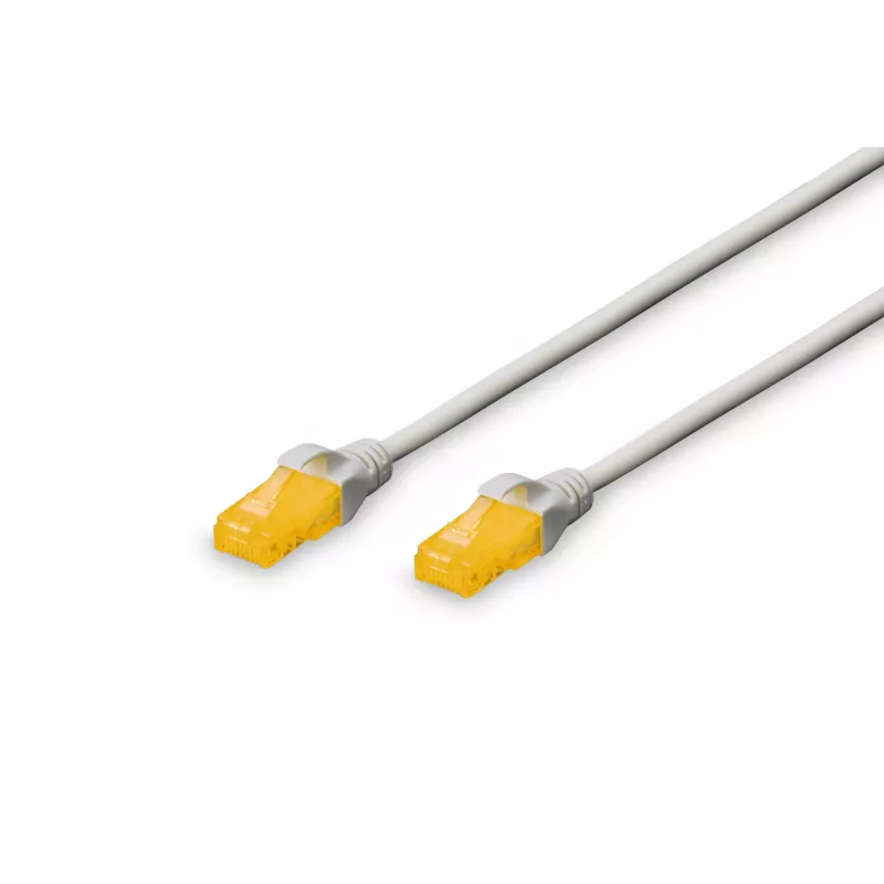 Verkkokaapeli Digitus CAT 6A U/UTP RJ-45 Cat6a 5m harmaa