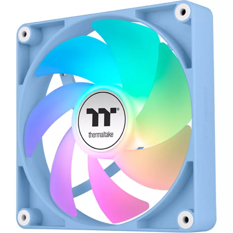 Thermaltake CT140 ARGB 140mm kotelotuuletin 2 kpl:n pakkaus sininen