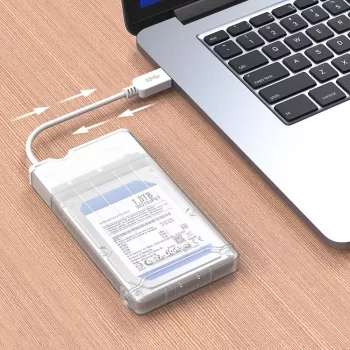 GrauGear ulkoinen kiintolevykotelo 2.5HDD/SSD USB 3.2 alumiini - asemakotelo - 2,5