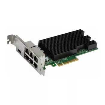 Intel X710T4G1P5 verkkokortti – 4-portti 10GbE RJ-45, PCIe 3.0 (8.0 GT/s), Cat6/6A-tuki