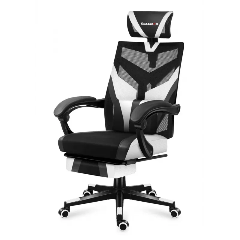 Huzaro Combat 5.0 valkoinen pelituoli