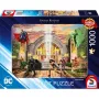 Thomas Kinkade Studios: DC Justice League - Hall Of Justice, palapeli 1000 palaa