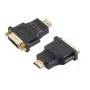 Microconnect HDM1924F kaapeliadapteri DVI-D HDMI musta