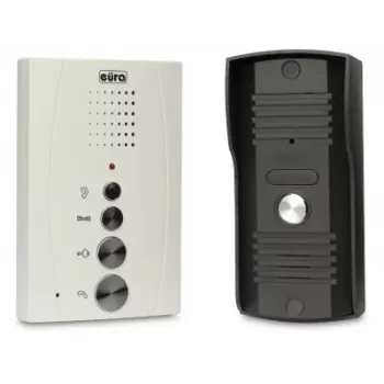 INTERCOM EURA ADP-11A3 ''INVITO'' musta kuuloke valkoinen