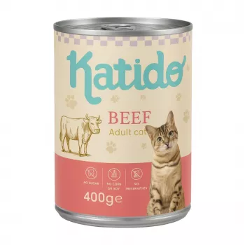KATIDO nauta - märkäruoka kissoille - 400 g