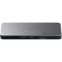 Satechi Thunderbolt 4 Dock ST-DT4MDM-EU — Thunderbolt 4 -telakka, 2× HDMI 2.0, 2× USB-A 3.2