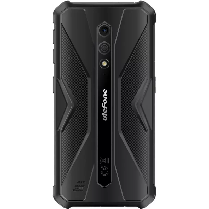 Kestävä älypuhelin UleFone Armor X12 — 3 GB RAM, 32 GB tallennustila, kokonaan musta