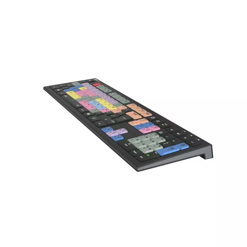 Logickeyboard LKB-EDIUS-A2PC-FR näppäimistö yleinen USB AZERTY ranska musta