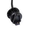 Pikavaihtoadapteri Asetek SimSports 40-035-0035028 musta — pikavaihto-ohjauspyöräadapteri sim racing -kokoonpanoihin