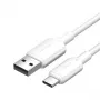 Kaapeli USB-C - USB 2.0/1M valkoinen Ctqwf Vention