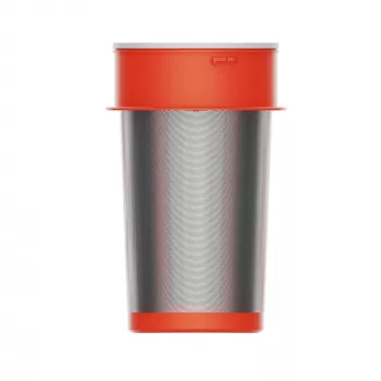Suodatin Xiaomi E401HW-LX -käsipölynimurille — 55,3×99,3 mm, oranssi/valkoinen, 2 kpl:n pakkaus