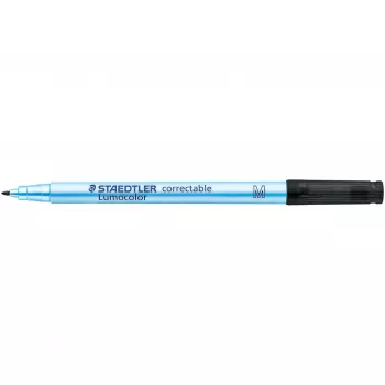 Tussi Staedtler Lumocolor Correctable 305 M-9 ohut kärki musta