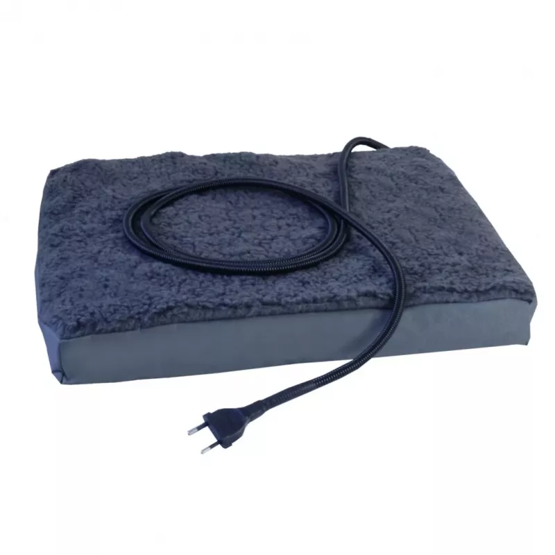 Lämmitysalusta Glovii GPETH koirille ja kissoille 580x450x180 mm, polyesteripäällinen, liukumaton pohja