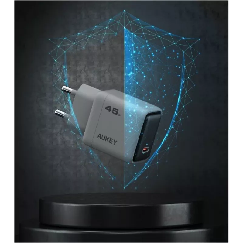 Comet seinälaturi 1xUSB-C PD 45W PA-C2