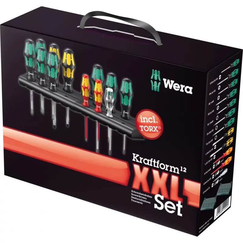 Wera Kraftform XXL 2 -sarja momenttiruuvimeisselit