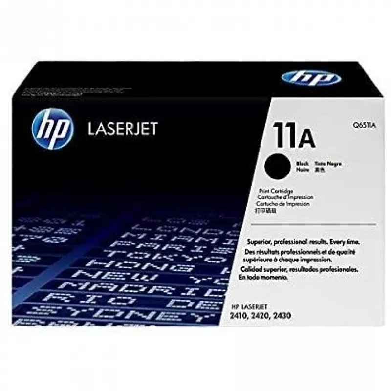 HP Q6511A alkuperäinen värikasetti 11A [Laser, musta]