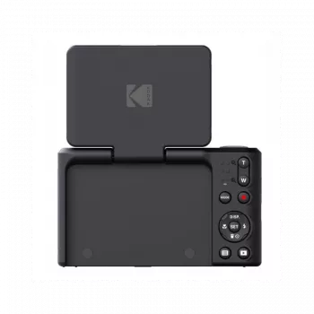 Kodak PIXPRO C1 kompaktikamera musta – 13 MP CMOS – Full HD – 2,8 tuuman taittuva LCD
