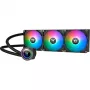 Thermaltake TH420 V2 ARGB prosessori All-in-One-nestejäähdytin 14 cm musta 1 kpl