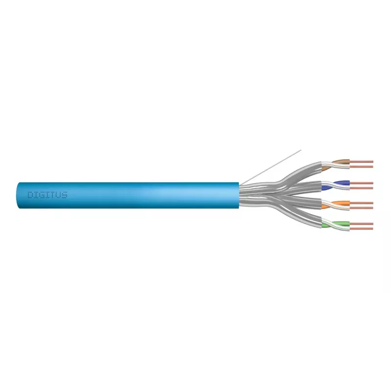 Verkkokaapeli Digitus DK-1624-A-VH-1 RJ45 Cat6a 100 m sininen