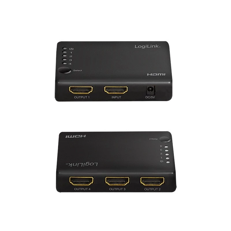 HDMI-jakaja 1x4-portti, 4K/30Hz