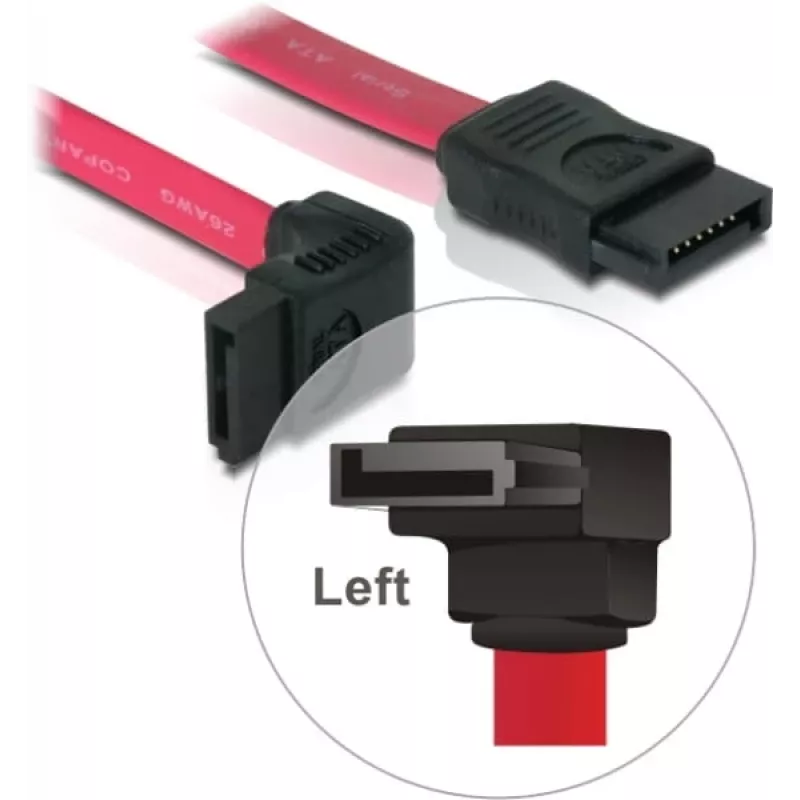 SATA-kaapeli DeLOCK 84220 0,5 m punainen