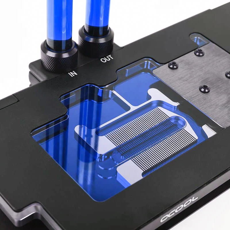Alphacool Eiswasser Crystal Blau, 1000 ml valmissekoitus jäähdytysneste - sininen