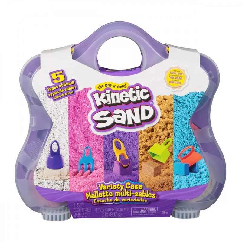 Kinetic Sand Castle Case - limenvihreä
