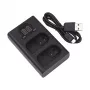 Laturi PANASONIC DMW-BLK22, dual