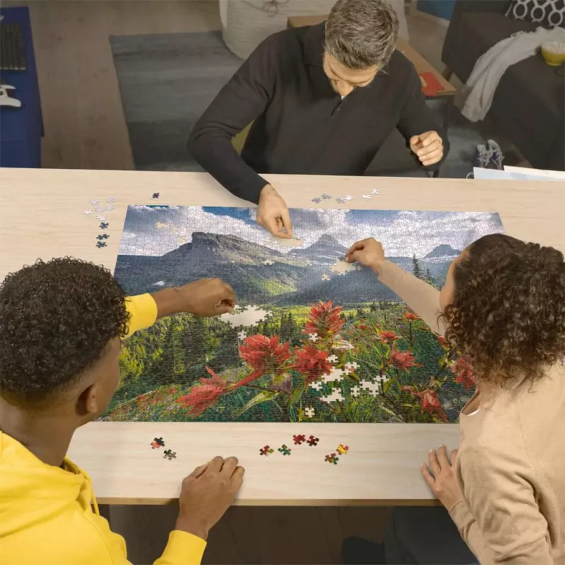 Palapeli Ravensburger Untouched Mountains 2000 palaa – 2000 palan palapeli Ravensburgerilta