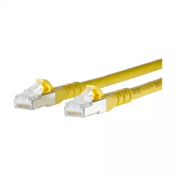 Metz 1308451077-E Ethernet-patch-kaapeli keltainen