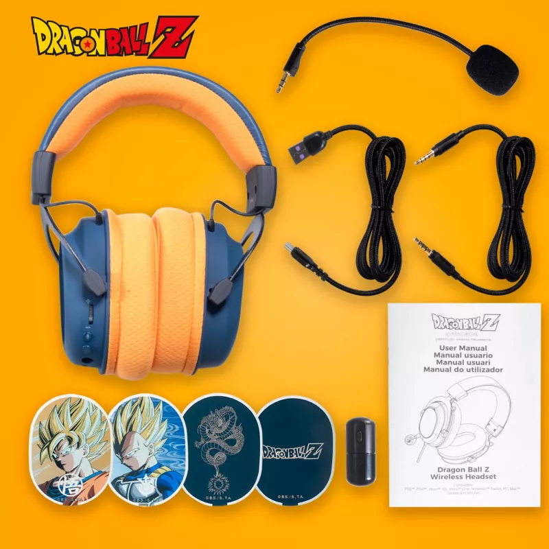 Blade pelikuulokkeet Dragon Ball Z langaton - kuulokkeet (DB2001)