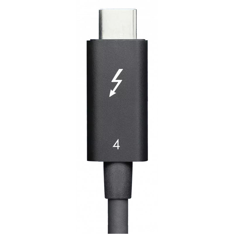 Thunderbolt-kaapeli Lenovo 4Z51A40455 — 2 m, 40 Gbit/s, uros-uros, musta